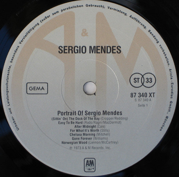 Sergio Mendes* : Portrait Of Sergio Mendes (2xLP, Comp, RP)