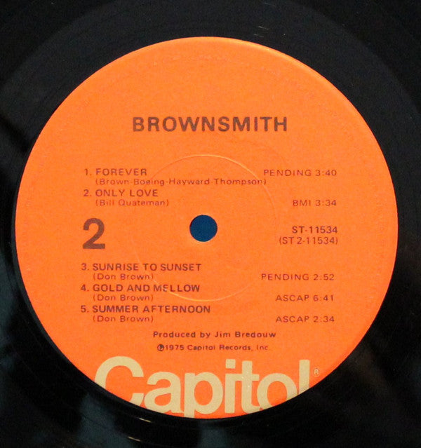Brownsmith : Brownsmith (LP)