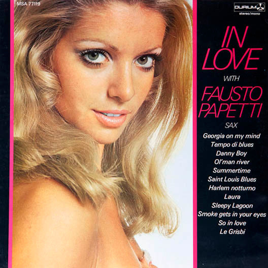 Fausto Papetti : In Love With Fausto Papetti (LP, Album, RE)