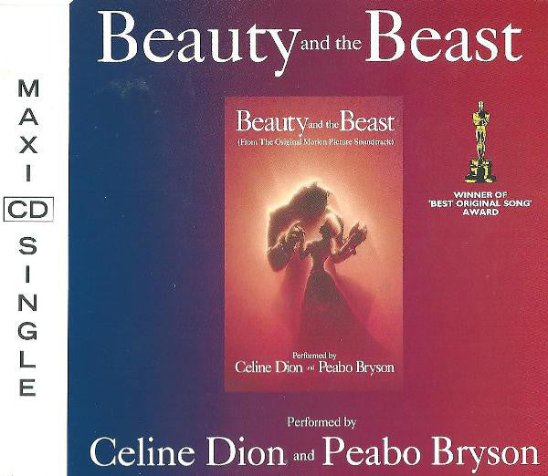 Céline Dion And Peabo Bryson : Beauty And The Beast (CD, Maxi)