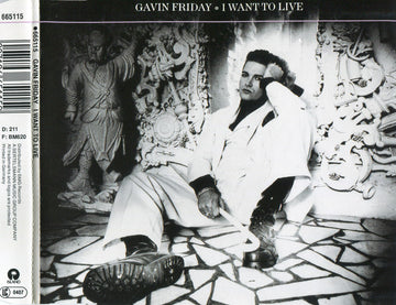 Gavin Friday : I Want To Live (CD, Single)