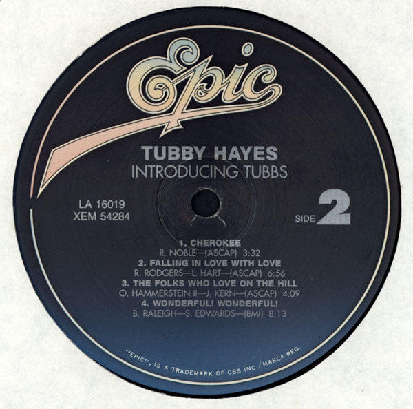 Tubby Hayes : Introducing Tubbs (LP, Album, RE, 180)