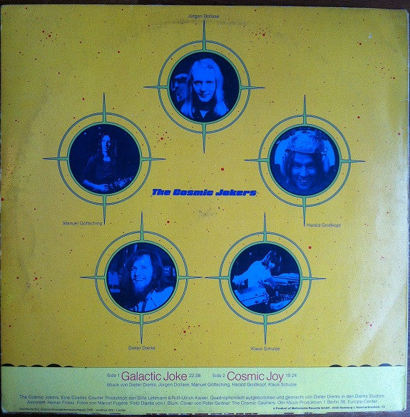 The Cosmic Jokers : The Cosmic Jokers (LP, Album, Quad)