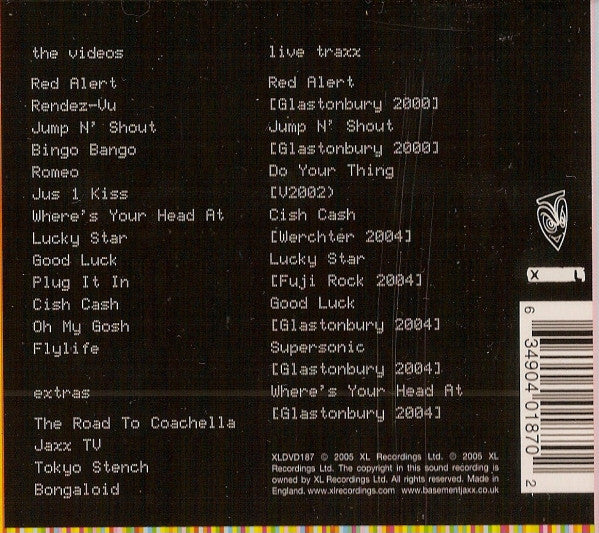 Basement Jaxx : The Videos (DVD-V, Comp)