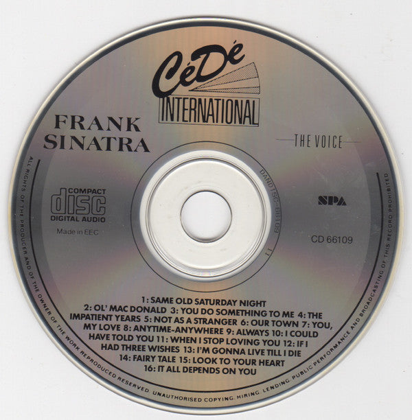 Frank Sinatra : The Voice (CD, Comp)