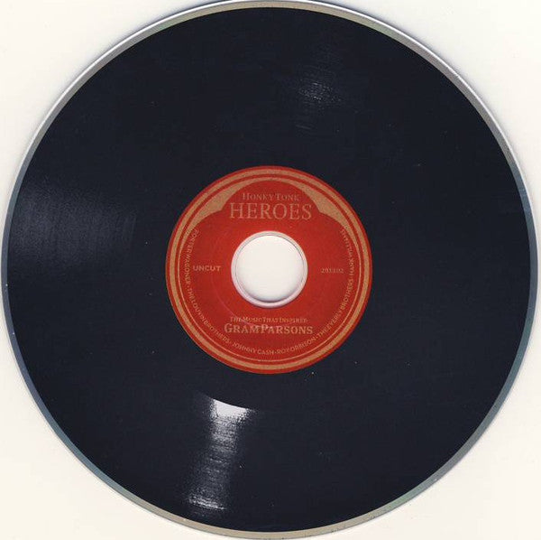 Various : Honky Tonk Heroes (The Music That Inspired Gram Parsons) (CD, Comp, Car)