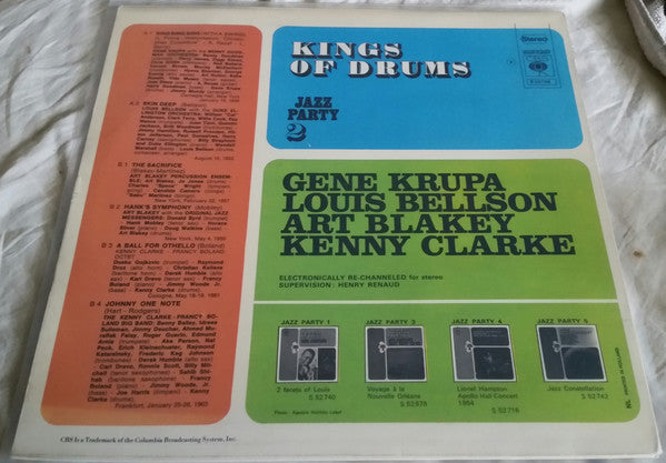 Various : Kings Of Drums (LP, Comp)