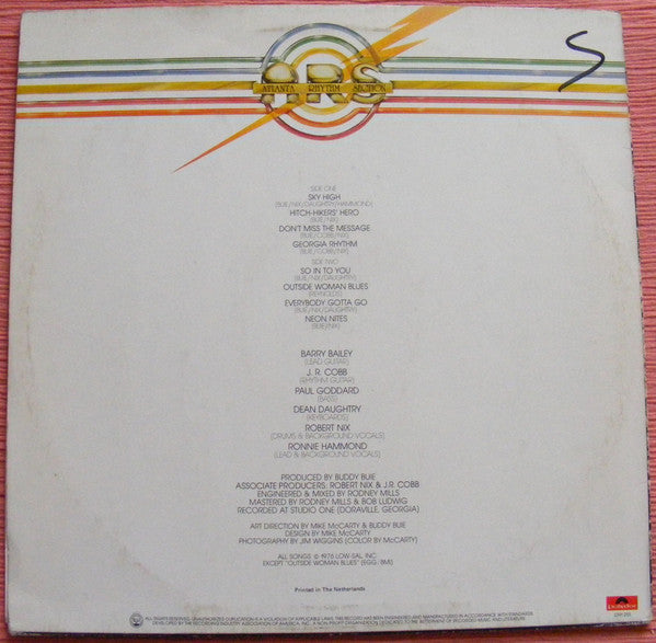 Atlanta Rhythm Section : A Rock And Roll Alternative (LP, Album)