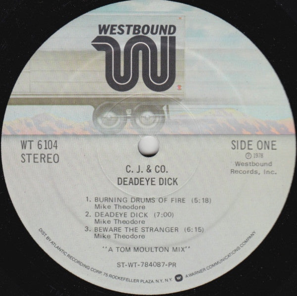 C.J. & Co : Deadeye Dick (LP, Album, PR )
