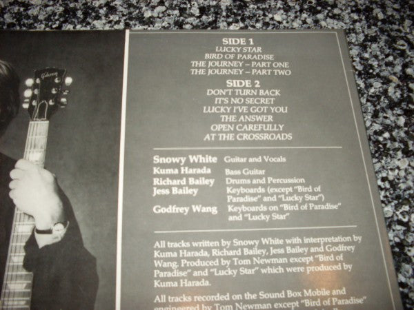 Snowy White : White Flames (LP, Album, Bla)