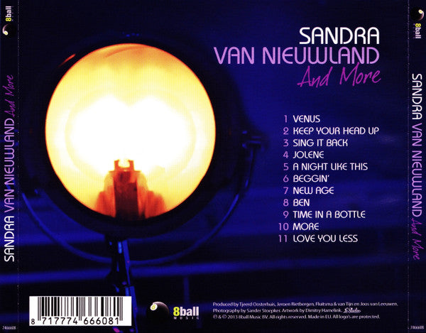 Sandra van Nieuwland : And More (CD, Album)