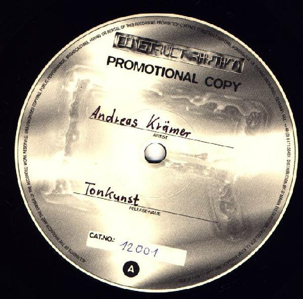 Andreas Krämer : Resorption (12", Promo)