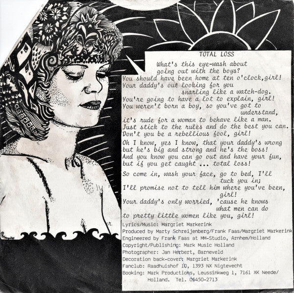 Margriet Markerink : Total Loss? (7", Single)