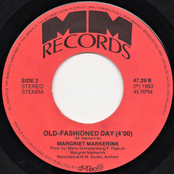 Margriet Markerink : Total Loss? (7", Single)