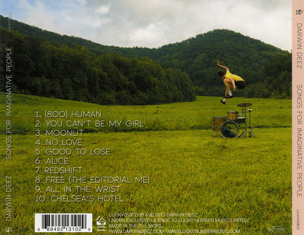 Darwin Deez : Songs For Imaginative People (CD, Album)