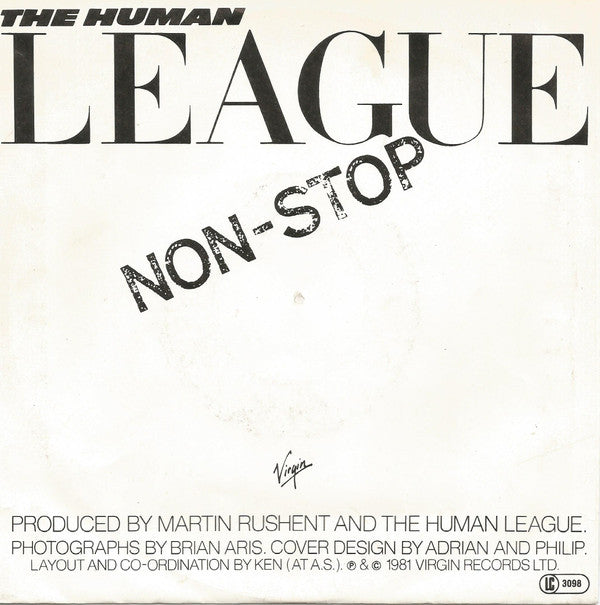 The Human League : Open Your Heart (7", Single, RP)