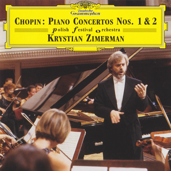 Frédéric Chopin, Polish Festival Orchestra, Krystian Zimerman : Piano Concertos Nos. 1 & 2 (2xCD, Album, RE)