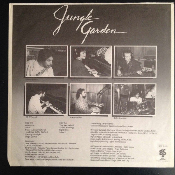 Dave Valentin : Jungle Garden (LP, Album)