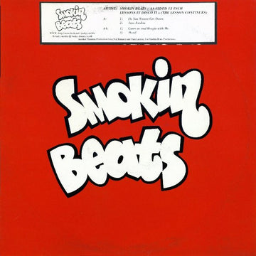 Smokin Beats : Lessons In Disco II - (The Lesson Continues) (12", EP)