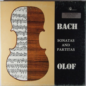 Johann Sebastian Bach, Theo Olof : Sonatas And Partitas (3xLP + Box)