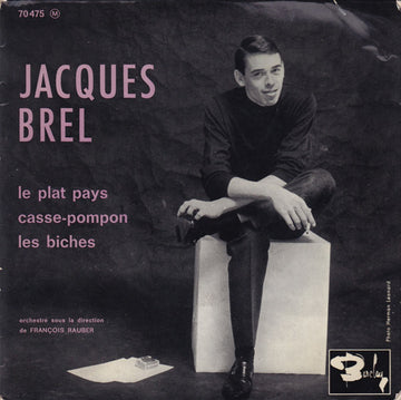 Jacques Brel : Le Plat Pays (7", EP)