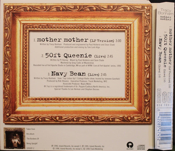 Tracy Bonham : Mother Mother (CD, Maxi)