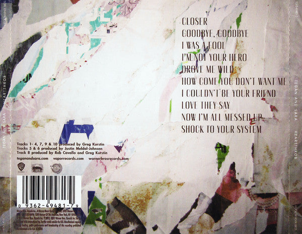 Tegan And Sara : Heartthrob (CD, Album)