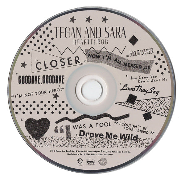 Tegan And Sara : Heartthrob (CD, Album)