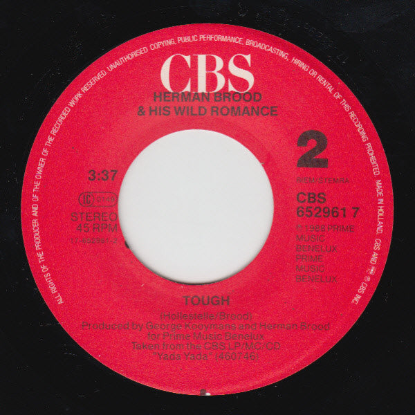 Herman Brood & His Wild Romance : Groovin' (7", Single)