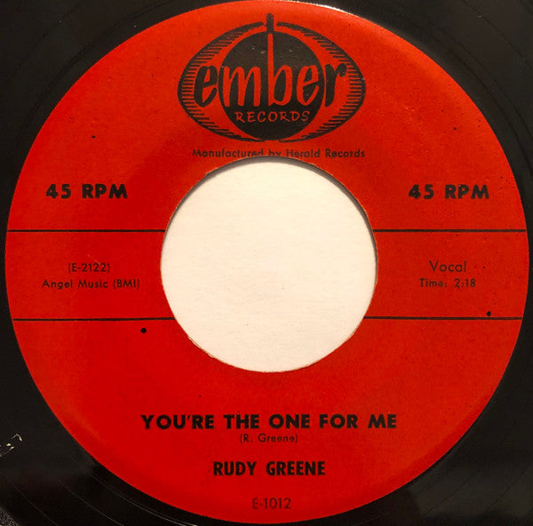 Rudy Greene* : Juicy Fruit / You're The One For Me (7", Single)