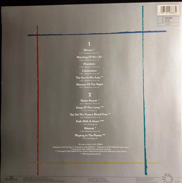 Sally Oldfield : Mirrors - The Most Beautiful Songs (LP, Comp, Foi)