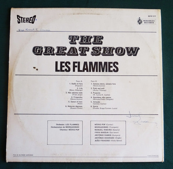 Les Flammes : The Great Show (LP, Album)