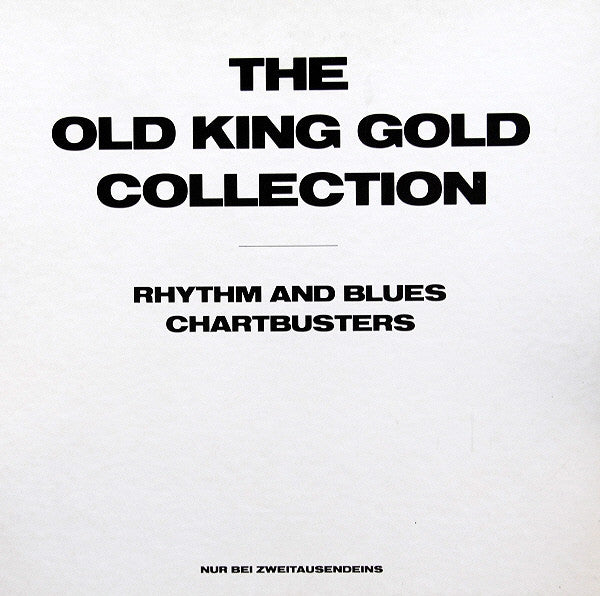 Various : The Old King Gold Collection (Rhythm And Blues Chartbusters) (10xLP, Comp + Box)