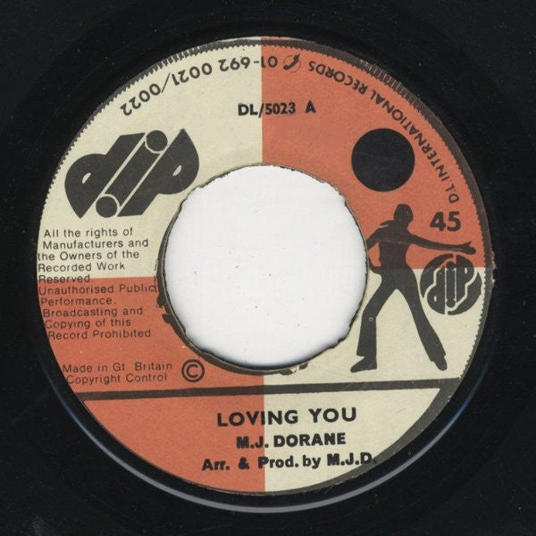 Mike Dorane : Loving You (7", Single)