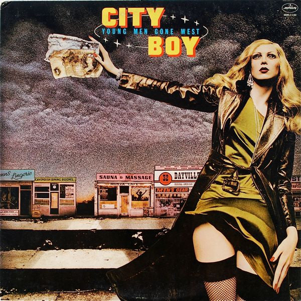 City Boy : Young Men Gone West (LP, Album, Ter)