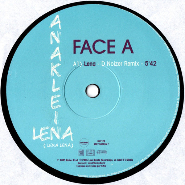 Anaklein : Lena (Lena Lena) (12")
