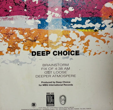 Deep Choice : Brainstorm (12")