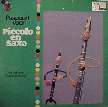 André Popp Et Son Orchestre : Paspoort Voor Piccolo En Saxo (LP, RE)