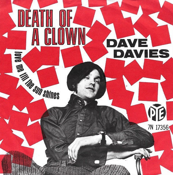Dave Davies : Death Of A Clown (7", Single)