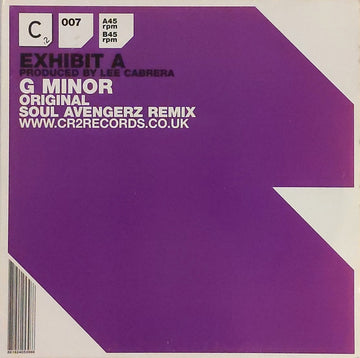 Exhibit A (2) : G Minor (12")