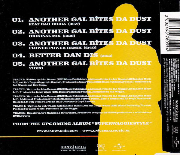 Jah Waggie : Another Gal Bites Da Dust (CD, Maxi, Enh)