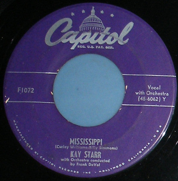 Kay Starr : Mississippi (7", Single)