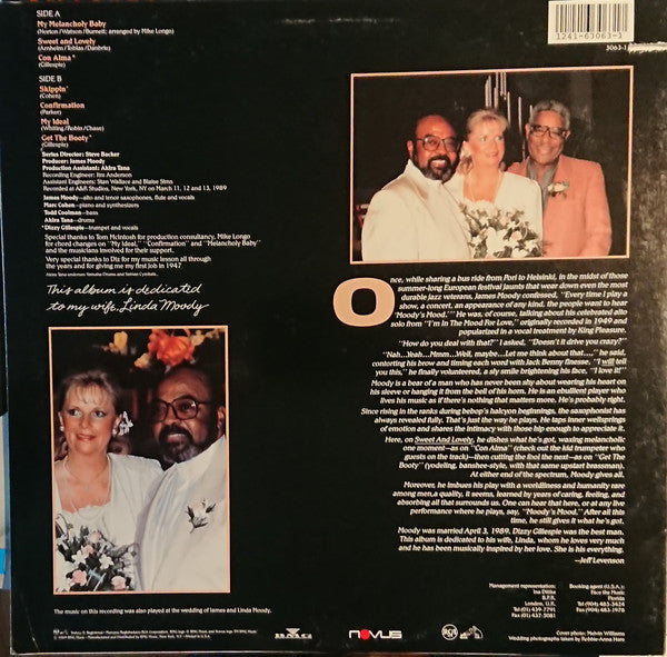 James Moody : Sweet And Lovely (LP, Album)