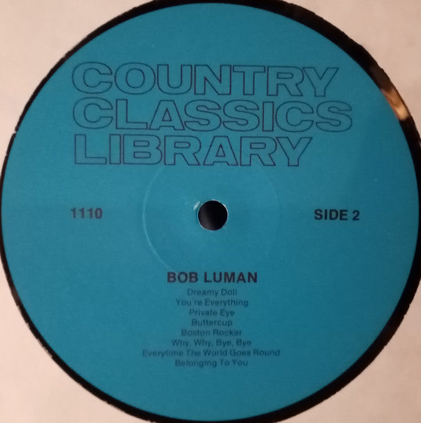 Bob Luman : Rockin' Rollin' Bob Luman Vol. 2 (LP, Comp)