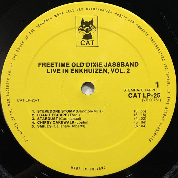 Freetime Old Dixie Jassband : Live In Enkhuizen Vol. 2 (LP)