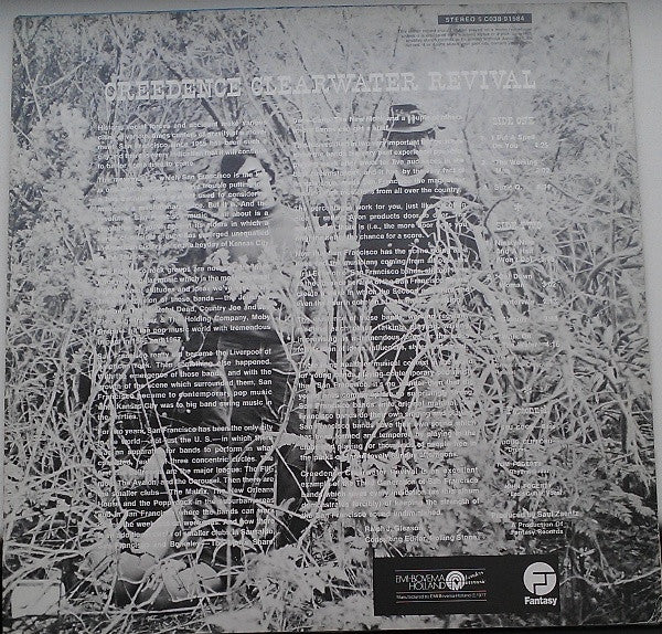 Creedence Clearwater Revival : Creedence Clearwater Revival (LP, Album, RE)