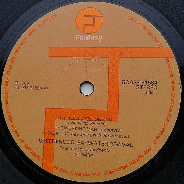 Creedence Clearwater Revival : Creedence Clearwater Revival (LP, Album, RE)