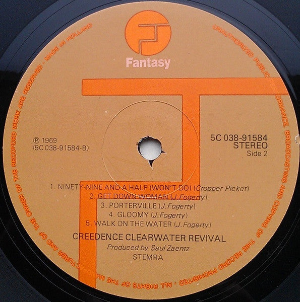 Creedence Clearwater Revival : Creedence Clearwater Revival (LP, Album, RE)