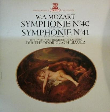 W. A. Mozart* - Orchestre Symphonique De Bamberg* , Dir. Theodor Guschlbauer : Symphonie N°40 En Sol Mineur KV 550 / Symphonie N°41 "Jupiter" En Ut Majeur KV 551 (LP, RE)
