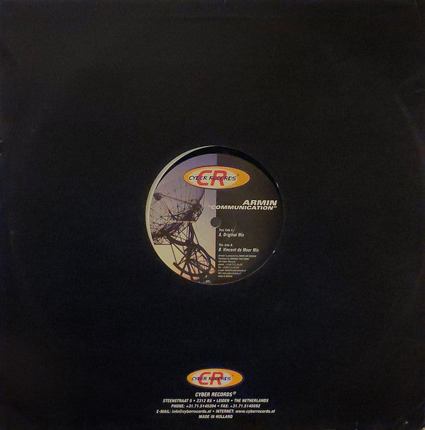 Armin van Buuren : Communication (12")